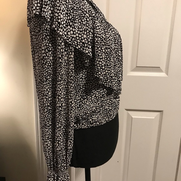 ZARA Polka Dot Ruffled Top EUC - Picture 10 of 10